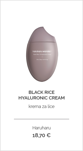 Haruharu black rice hyaluronic cream krema za lice