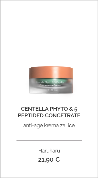 Haruharu centella phyto 5 peptided concetrate anti age krema za lice