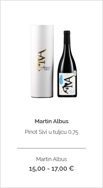 Martin Albus - Pinot Sivi u tuljcu 0,75